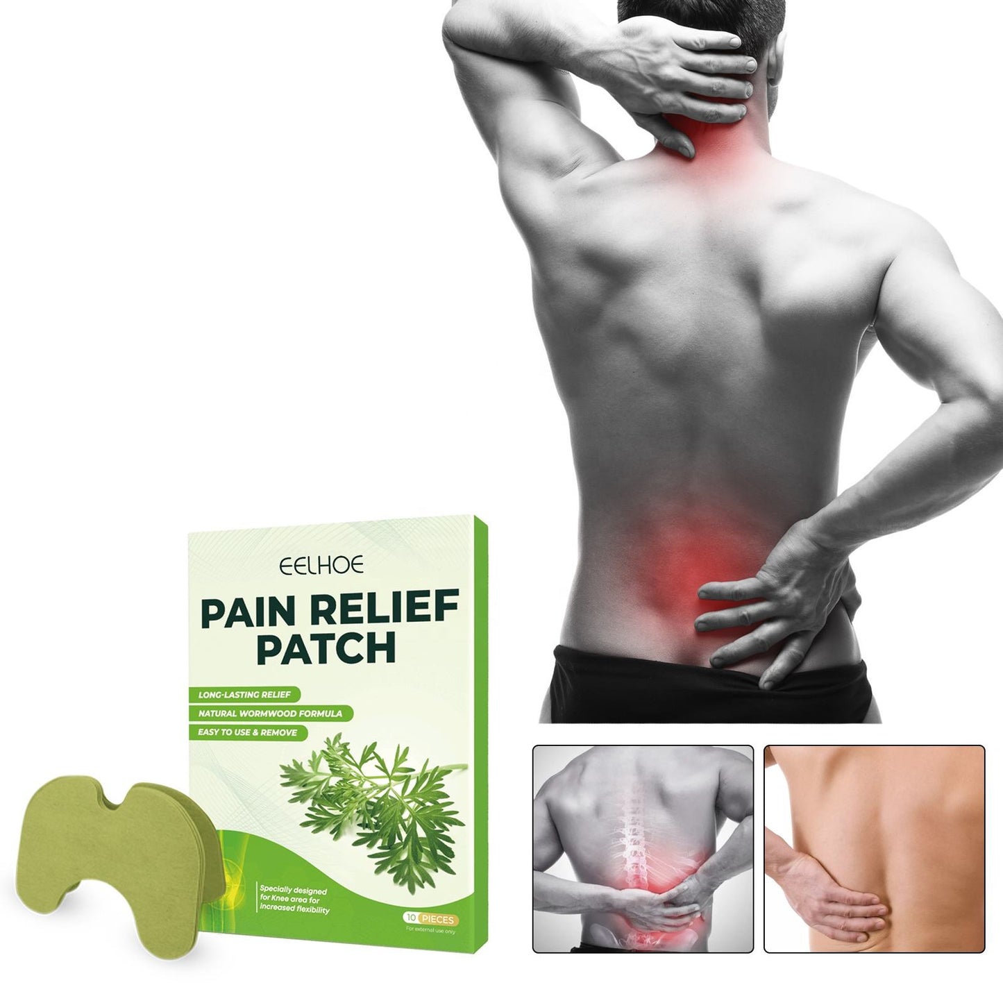 Instant Pain Relief Patch – 100% Natural