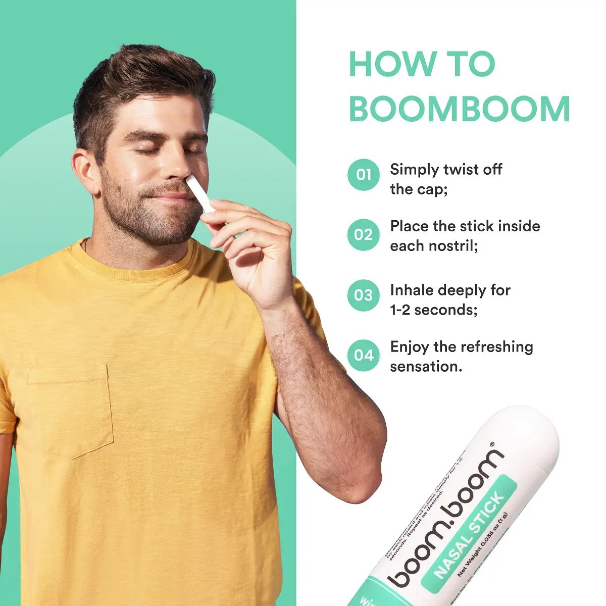 BoomBoom Nasal Stick